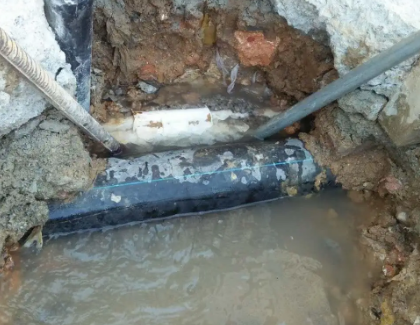 洪江测漏水之水管漏水